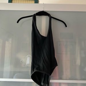 Black cotton bodysuit - purchased from Macy’s